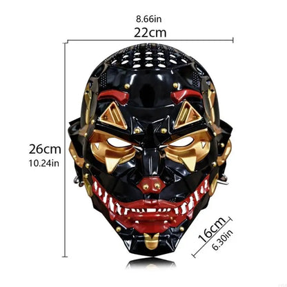Full Mechanical Cyberpunk Mask